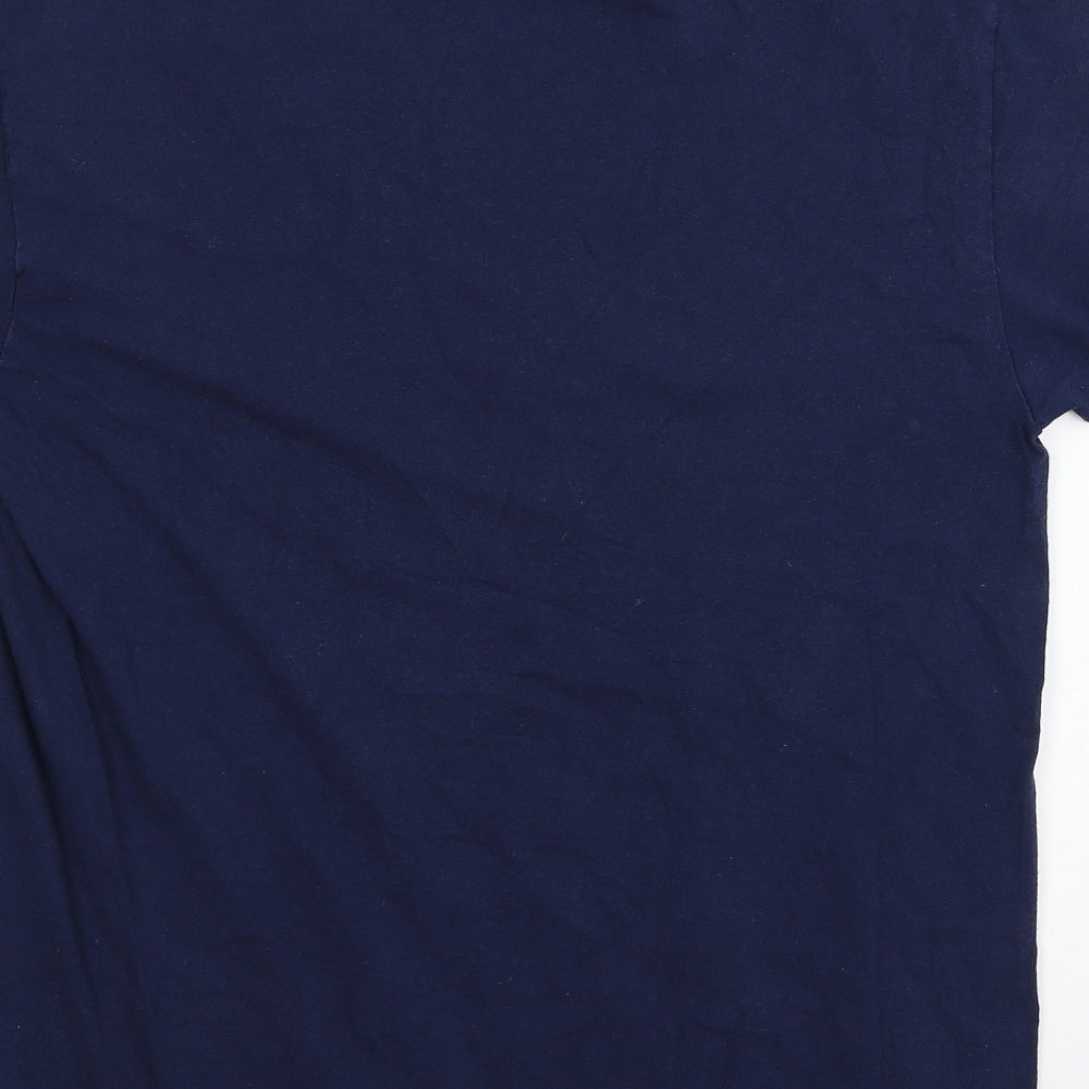 Gildan Mens Blue  Jersey  T-Shirt Size M  - Lego