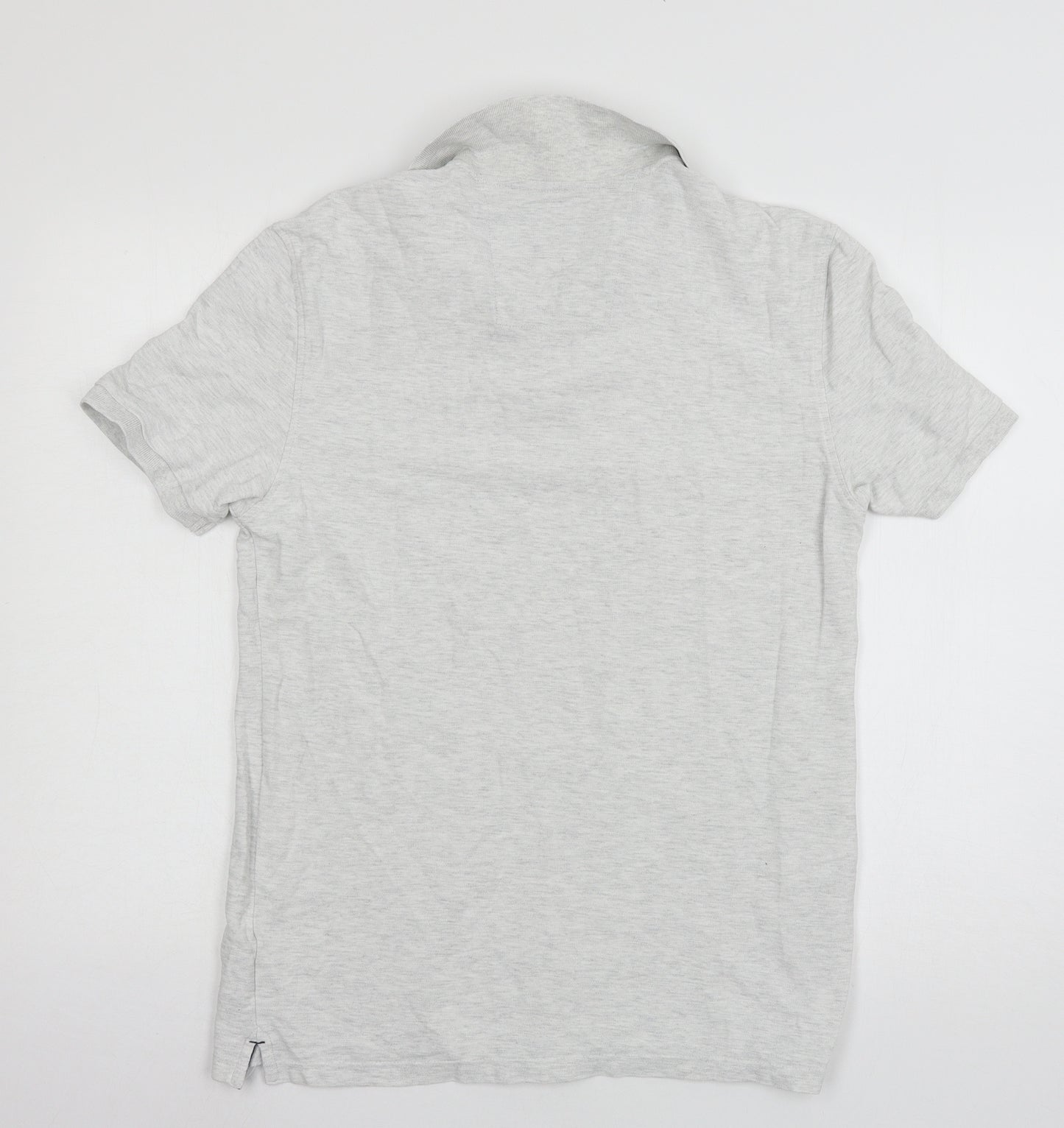 Marks and Spencer Mens Grey  Jersey  Polo Size M