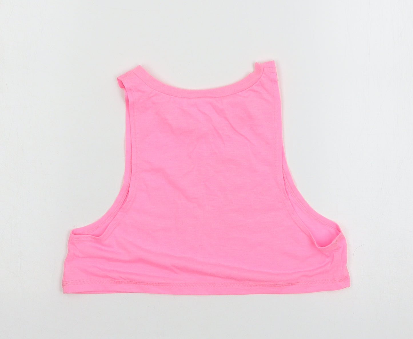 Lonsdale Girls Pink  Jersey Basic Tank Size 7-8 Years