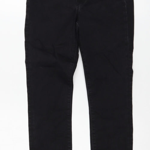 H&M Womens Black  Denim Skinny Jeans Size 27 in L30 in
