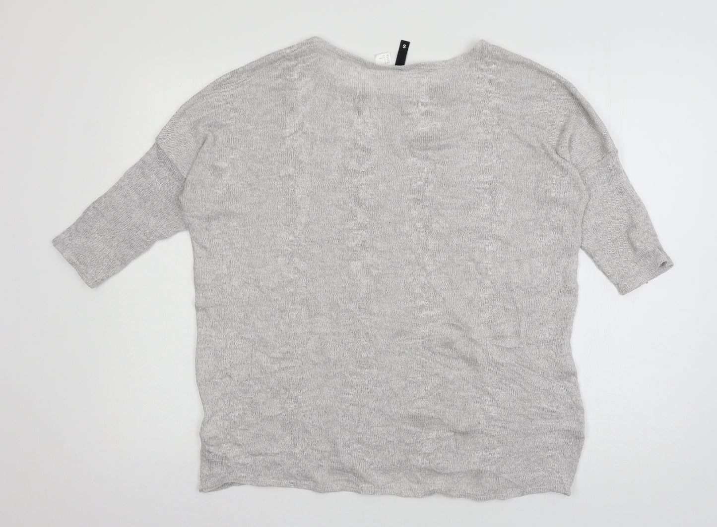 Divided by H&M Womens Grey  Knit Pullover Jumper Size S  - brooklyn