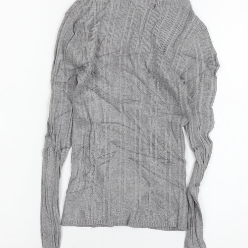 Primark Womens Grey  Knit Pullover Jumper Size 10