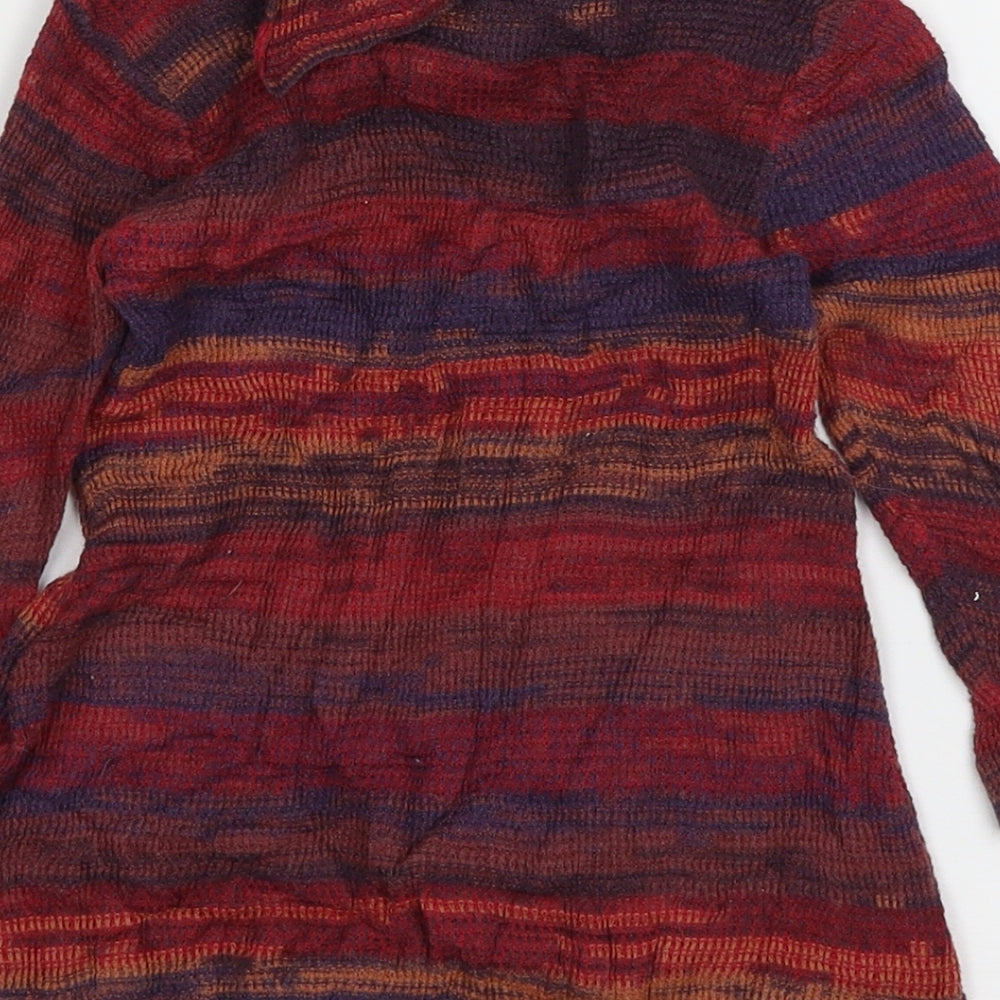 NEXT Girls Multicoloured Striped Knit Jumper Dress  Size 12-18 Months