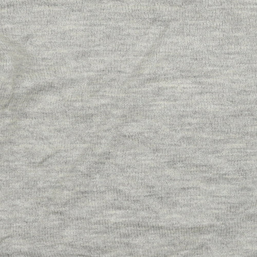 M&Co Womens Grey  Knit Pullover Jumper Size 10