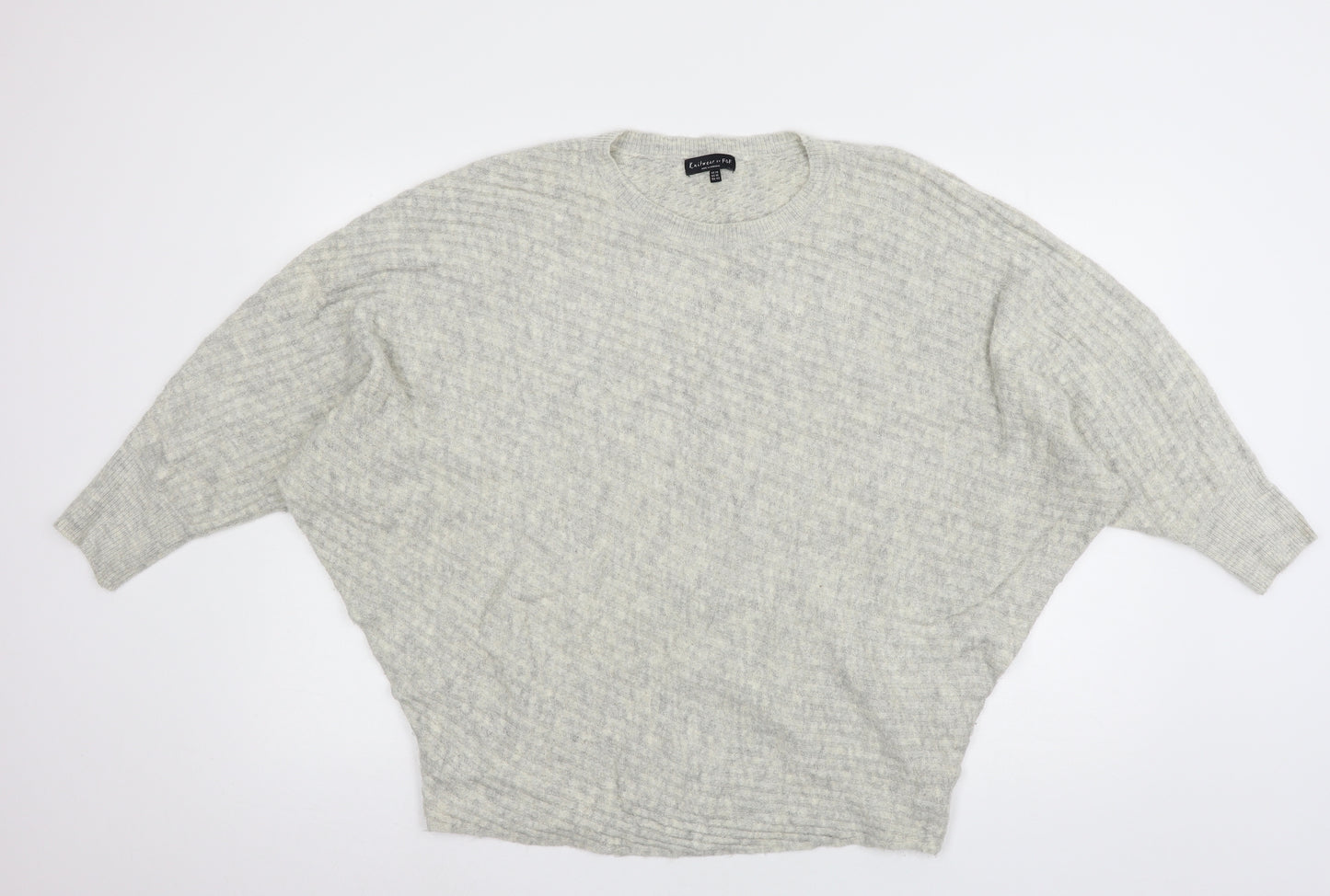 F&F Womens Ivory  Knit Pullover Jumper Size M