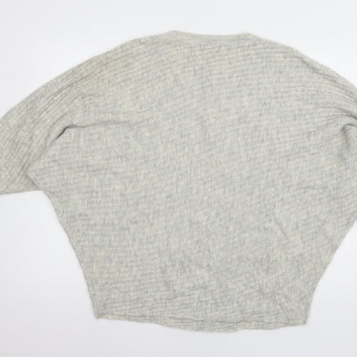 F&F Womens Ivory  Knit Pullover Jumper Size M