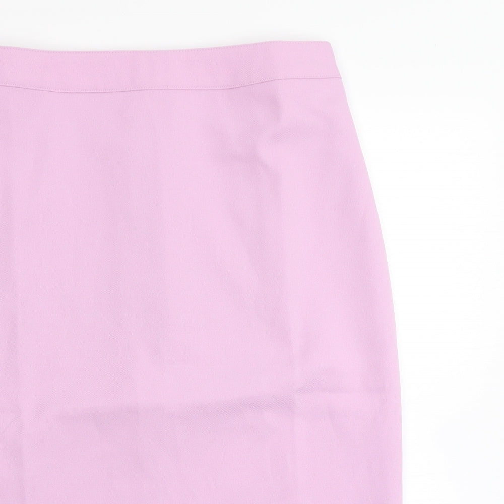 Damart Womens Pink   Straight & Pencil Skirt Size 12