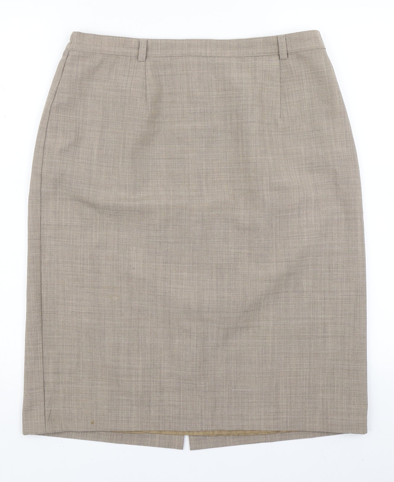Afibel Womens Brown   Straight & Pencil Skirt Size 14