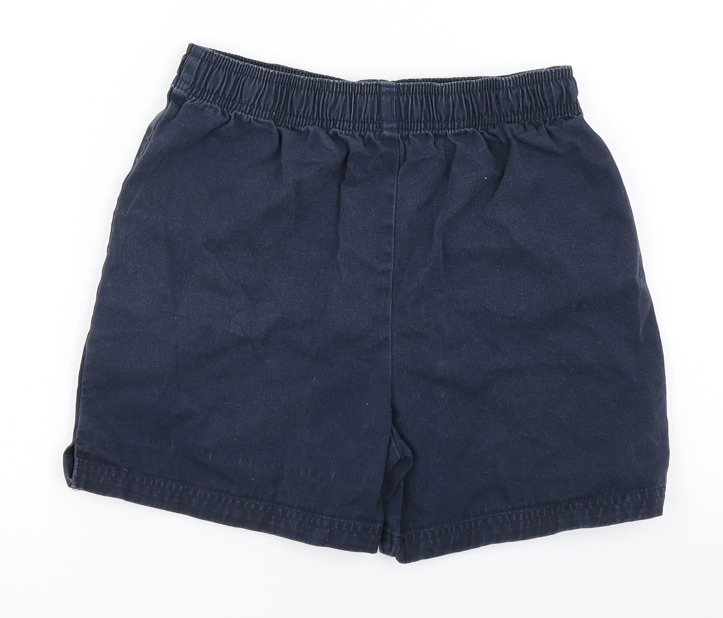 M&S Boys Blue   Chino Shorts Size 10-11 Years