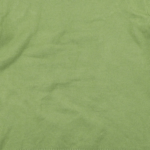 The Stock Shop Womens Green  Knit Pullover Jumper Size L
