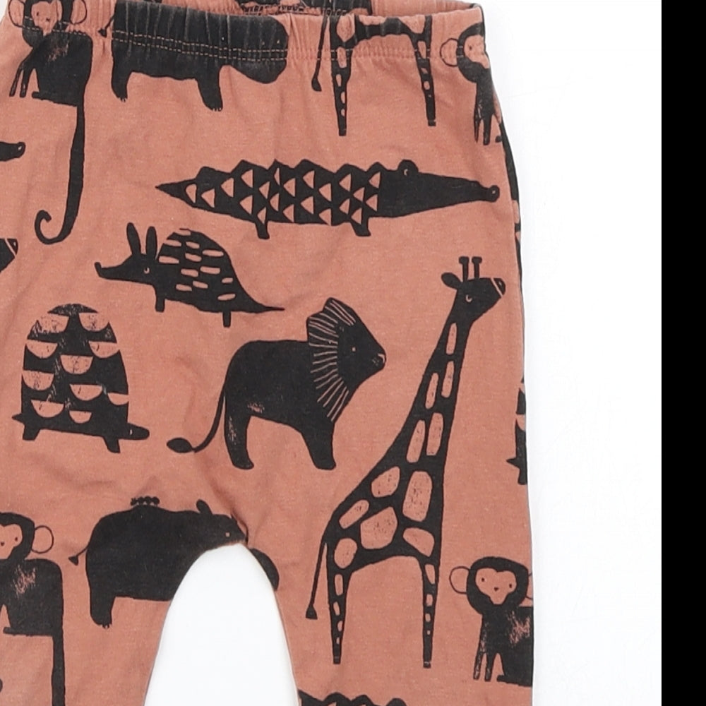 NEXT Baby Brown   Jogger Leggings Size 9-12 Months