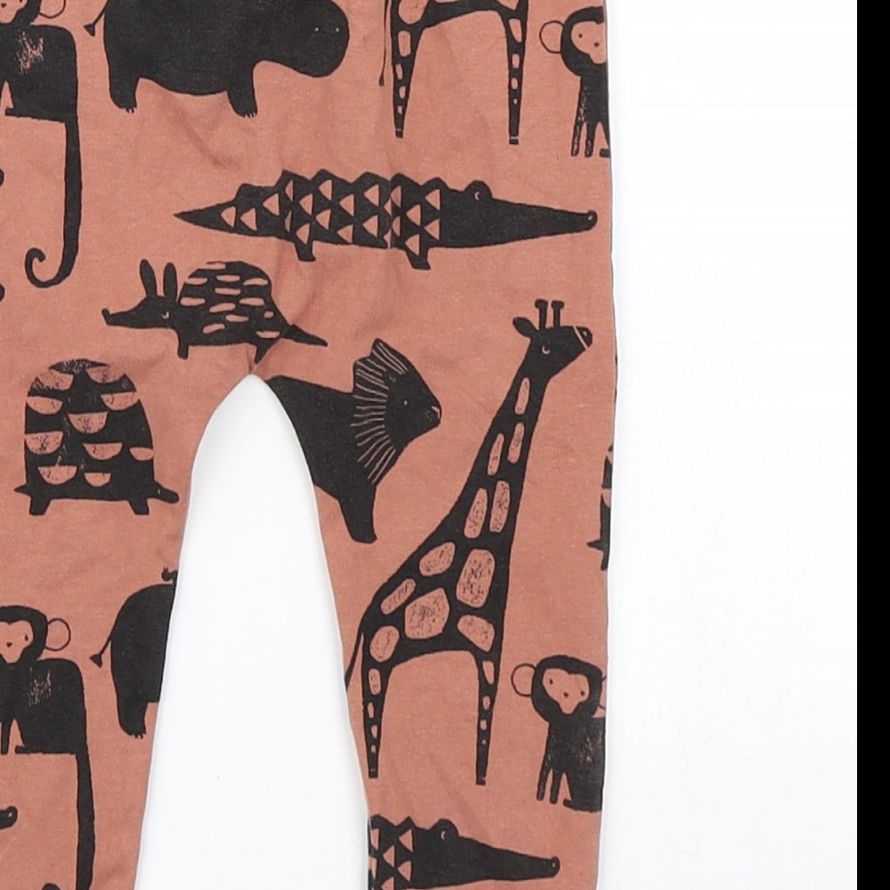 NEXT Baby Brown   Jogger Leggings Size 9-12 Months