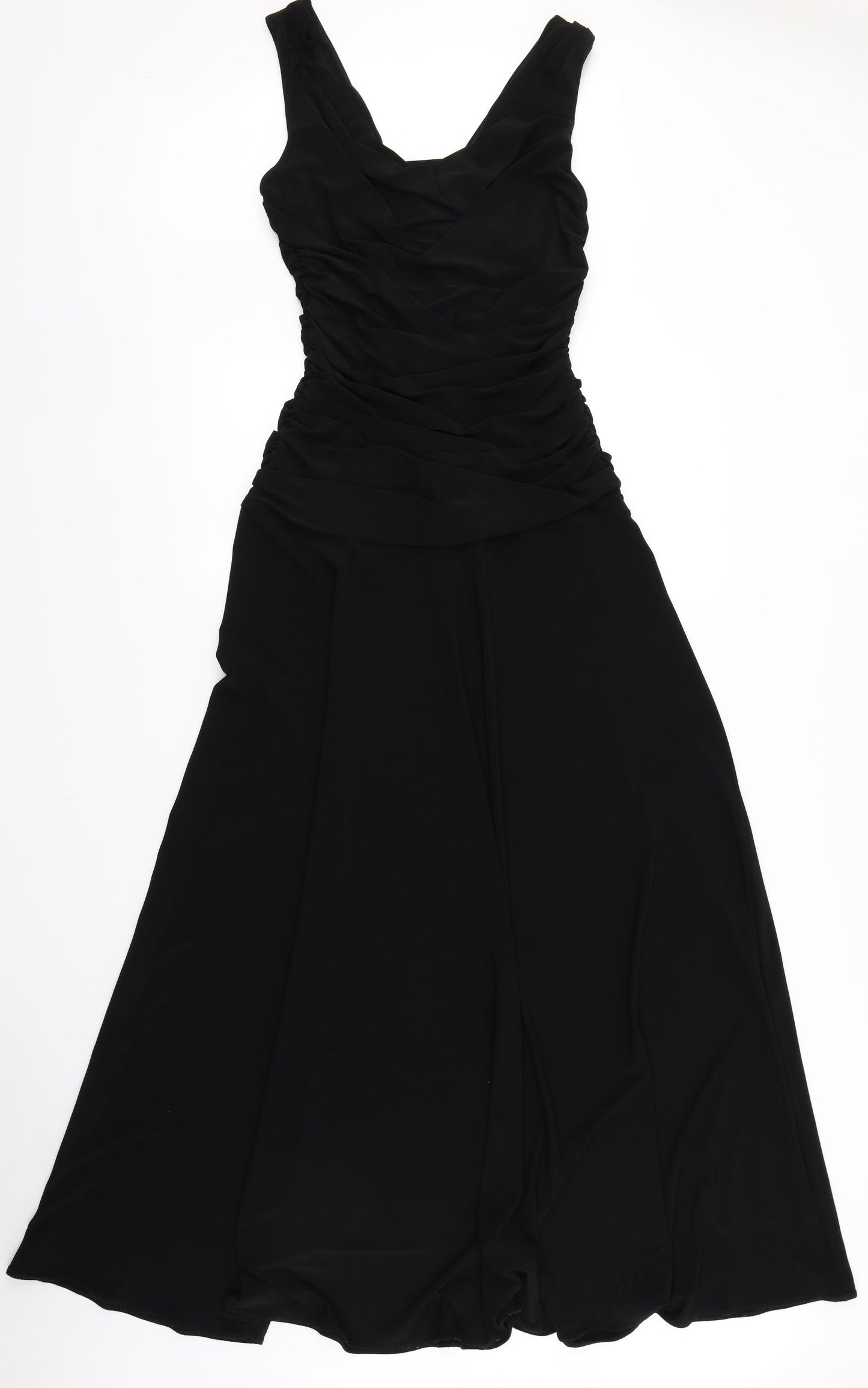 Nightway Womens Black   Skater Dress  Size 10