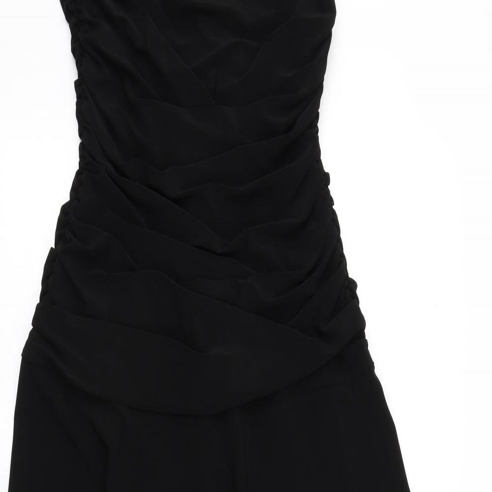 Nightway Womens Black   Skater Dress  Size 10