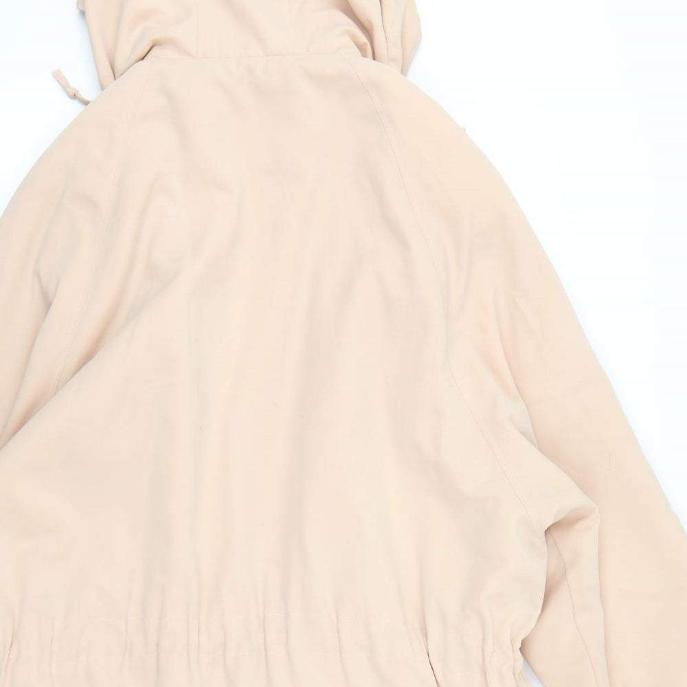 Marks & Spencer Womens Pink   Rain Coat Coat Size 16