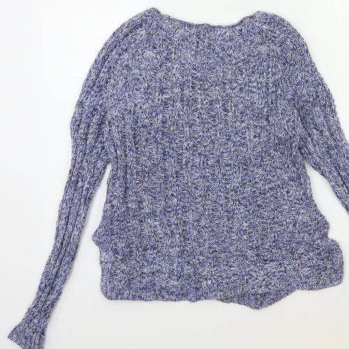 Gap Womens Blue  Knit Pullover Jumper Size M