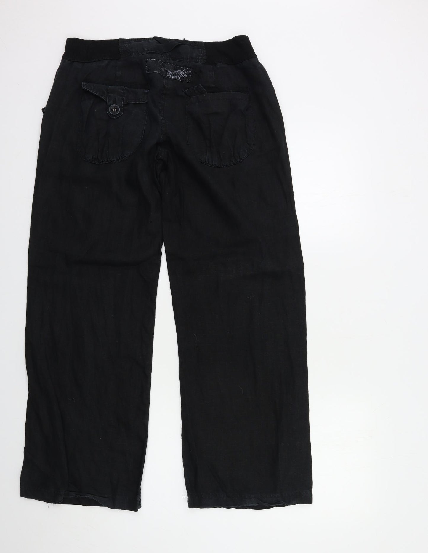 River Island Womens Black   Trousers  Size 10 L29 in