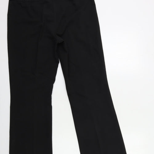 BHS Womens Black   Trousers  Size 12 L30 in