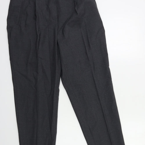 ANNE WEYBURN Womens Grey   Trousers  Size 16 L30 in