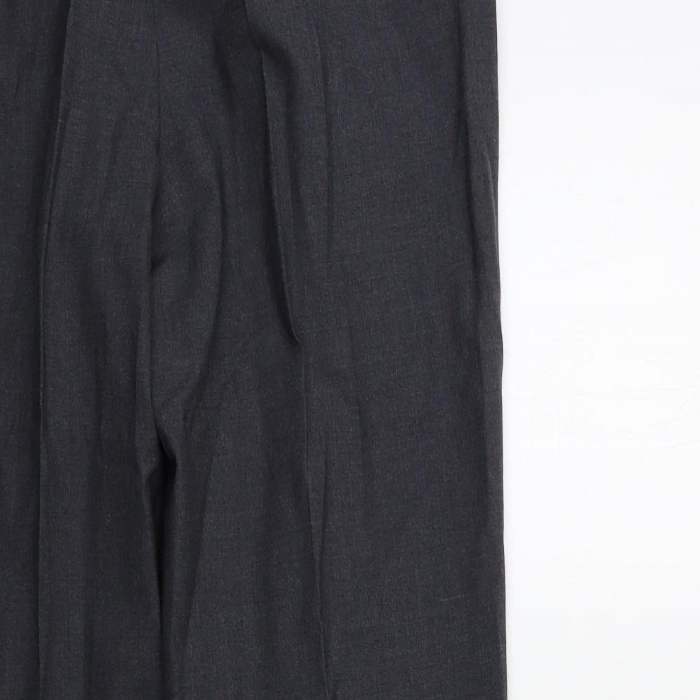ANNE WEYBURN Womens Grey   Trousers  Size 16 L30 in
