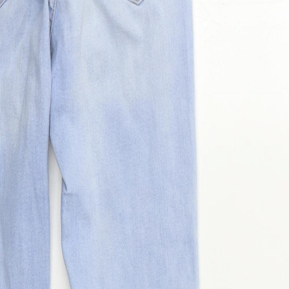 H&M Womens Blue  Denim Skinny Jeans Size 10 L30 in