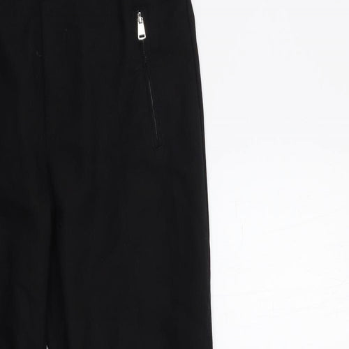Preworn Womens Black   Trousers  Size 32 in L27 in