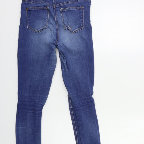 Matalan Womens Blue  Denim Skinny Jeans Size 10 L29 in