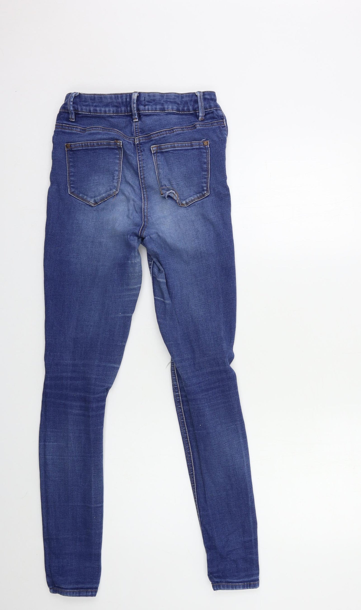 Matalan Womens Blue  Denim Skinny Jeans Size 10 L29 in