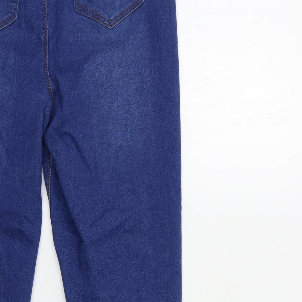 Papaya Womens Blue  Denim Jegging Jeans Size 14 L26 in