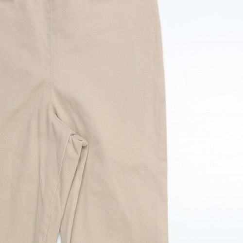 Preworn Womens Beige  Denim Jegging Jeans Size 28 in L28 in