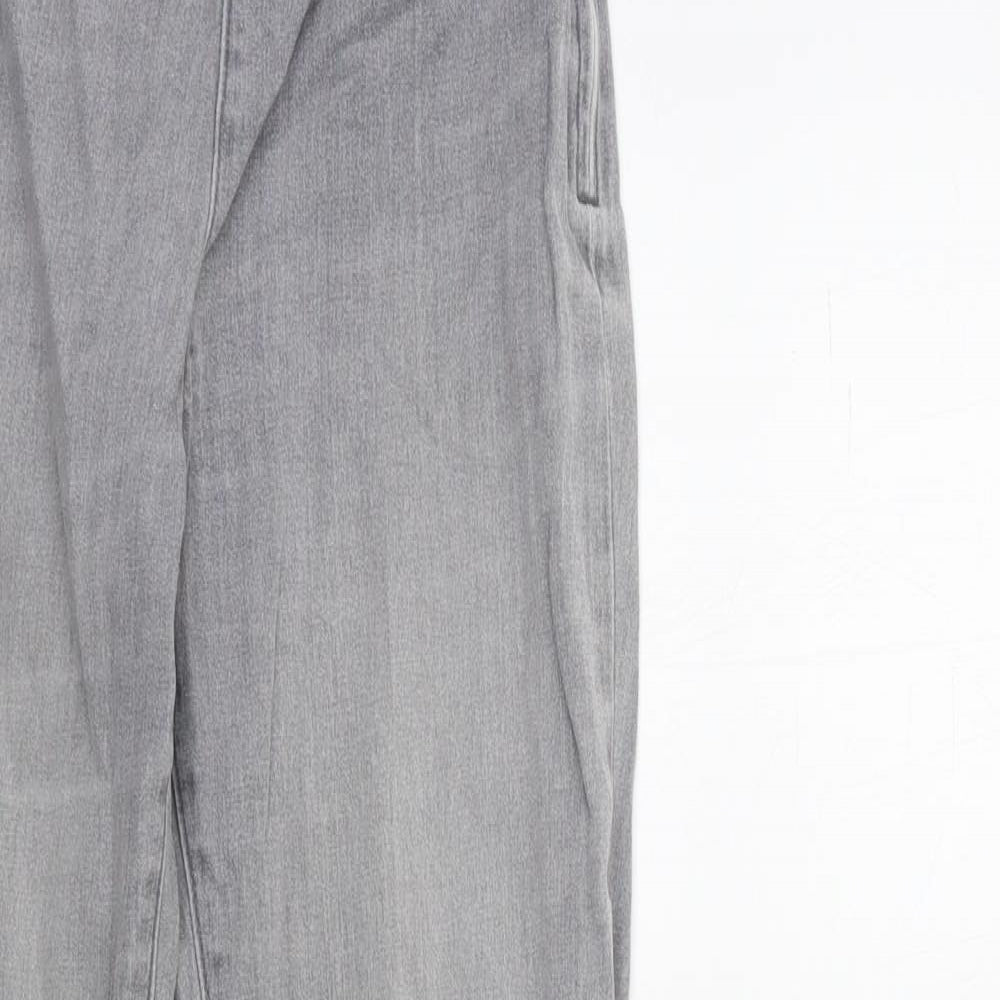 Marks and Spencer Womens Grey  Denim Skinny Jeans Size 8 L20 in