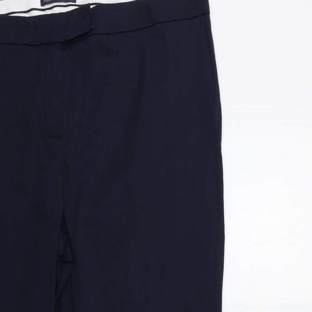 Marks and Spencer Womens Blue   Trousers  Size 20 L26 in