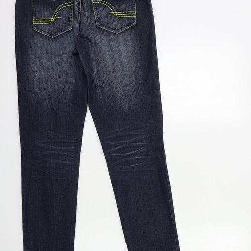 BPC  Womens Blue  Denim Skinny Jeans Size 10 L33.5 in