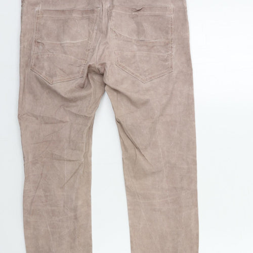 Preworn Womens Pink  Denim Skinny Jeans Size 26 in L29 in
