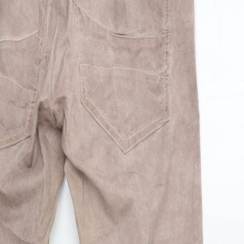Preworn Womens Pink  Denim Skinny Jeans Size 26 in L29 in