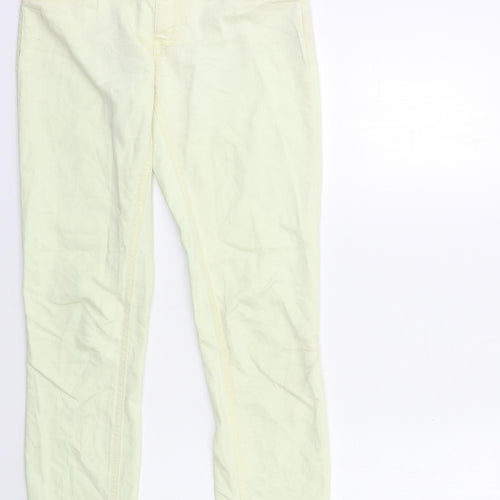 KappAhI Girls Yellow   Skinny Jeans Size 13-14 Years