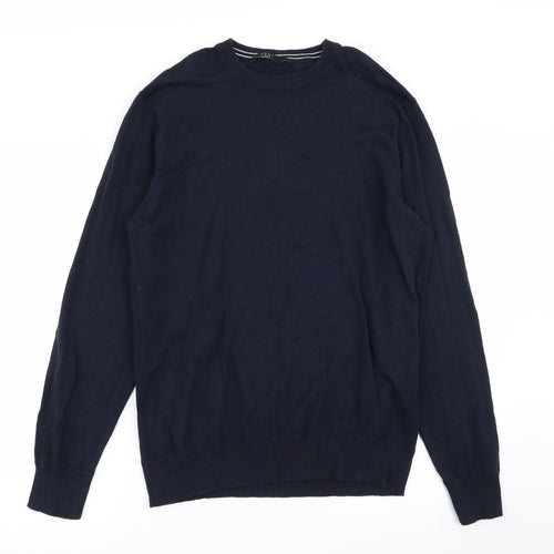 very man Mens Blue   Pullover Jumper Size L