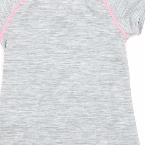 H&M Girls Grey   Basic T-Shirt Size 7-8 Years