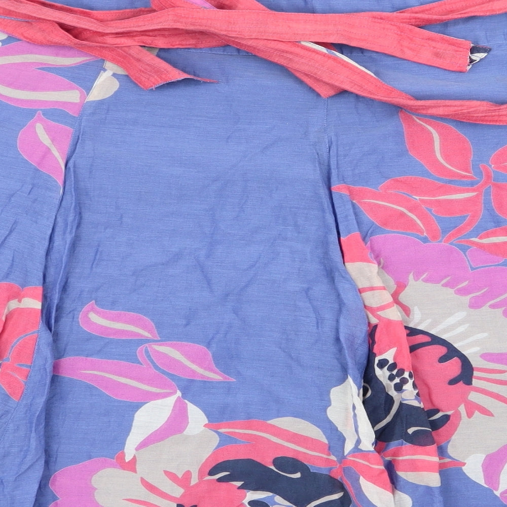 Monsoon Womens Blue Floral  Flare Skirt Size 22