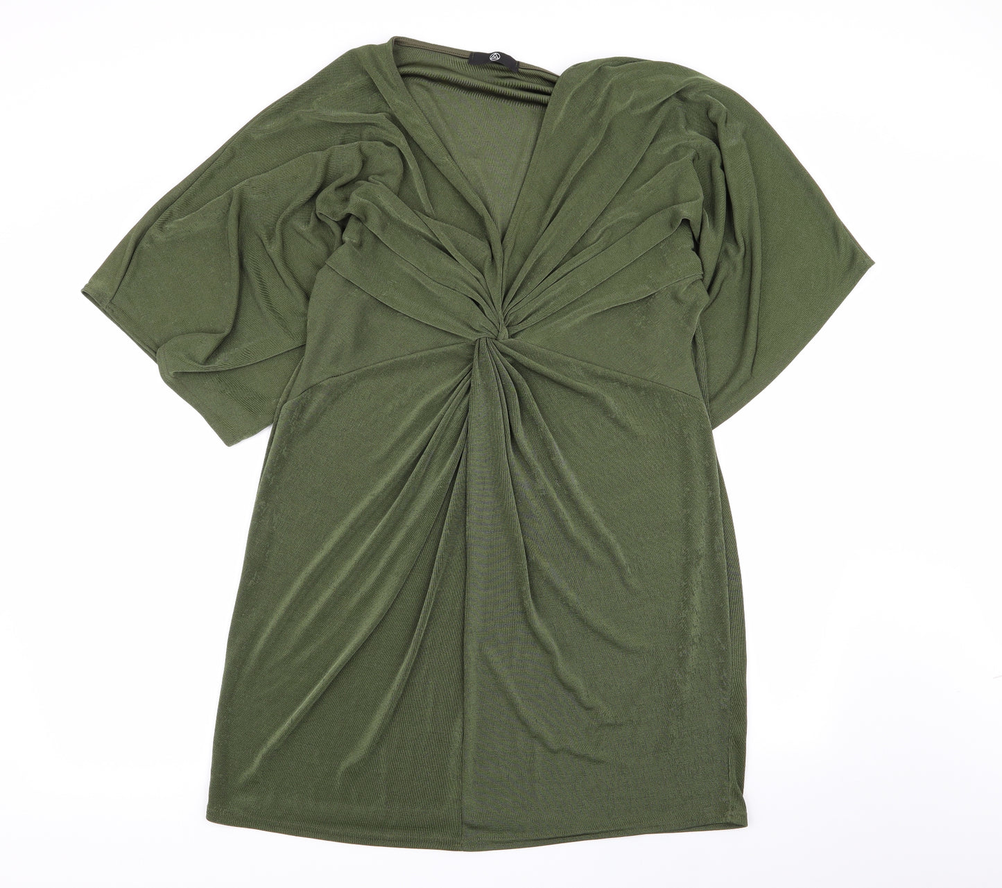 Missguided Womens Green   Fit & Flare  Size 22