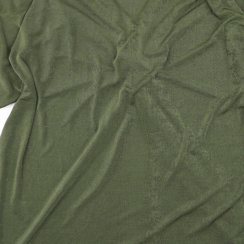 Missguided Womens Green   Fit & Flare  Size 22