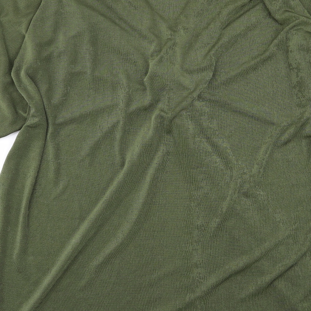 Missguided Womens Green   Fit & Flare  Size 22