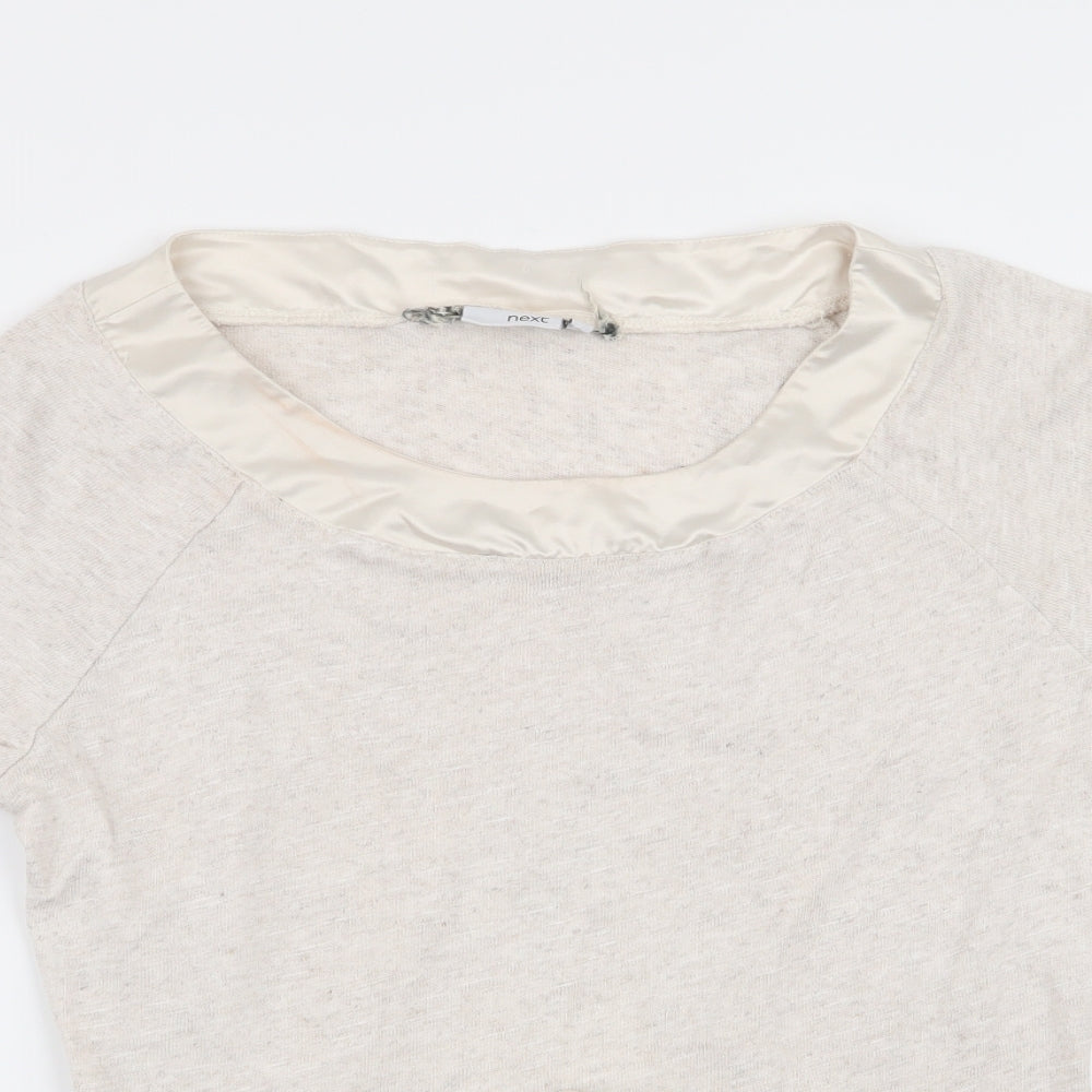 NEXT Womens Beige   Basic T-Shirt Size 16