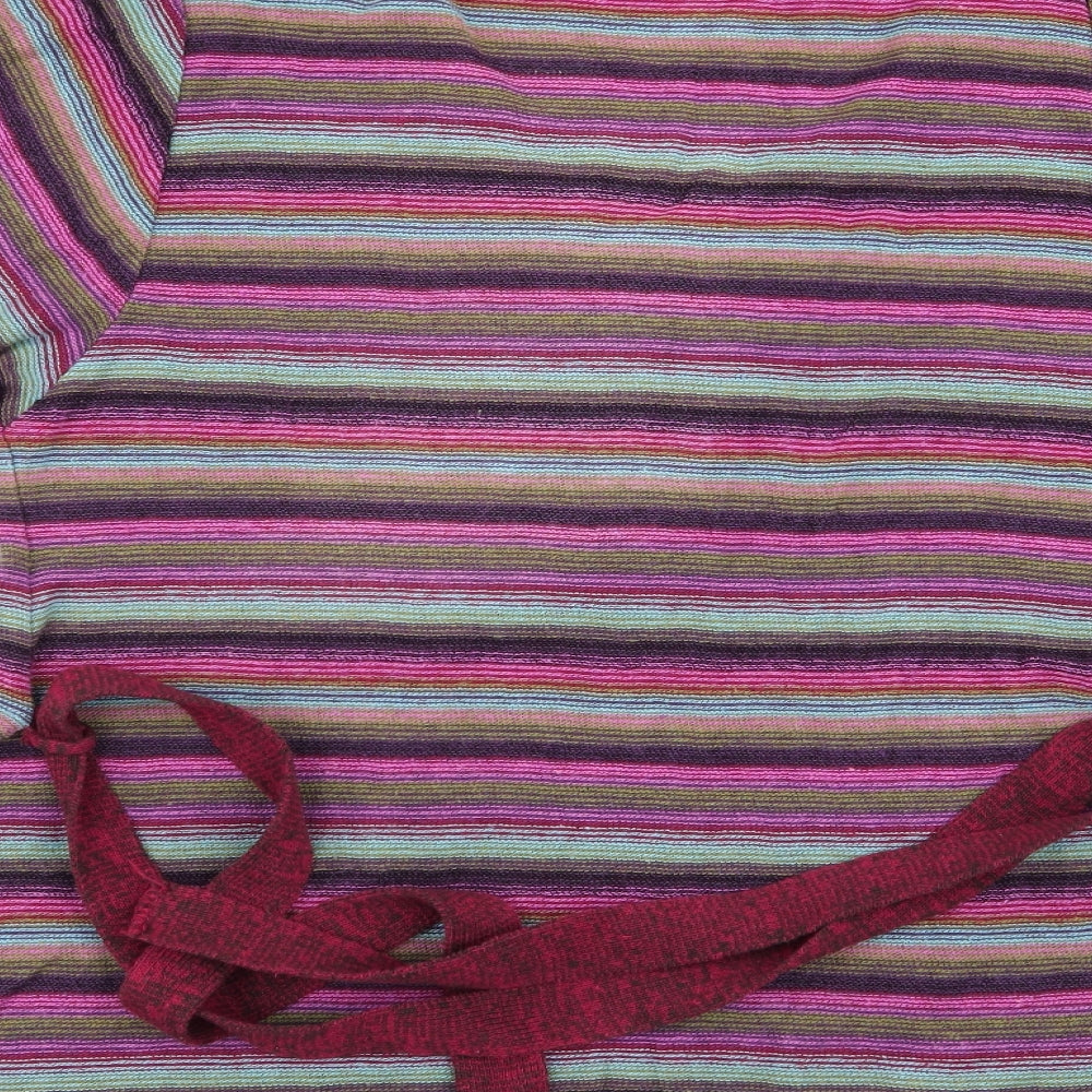 evie Womens Multicoloured Striped  Pullover Jumper Size 14