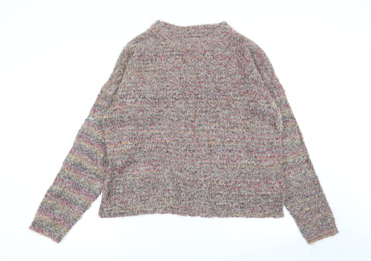 Jaqueline de Yong Womens Multicoloured   Pullover Jumper Size XL