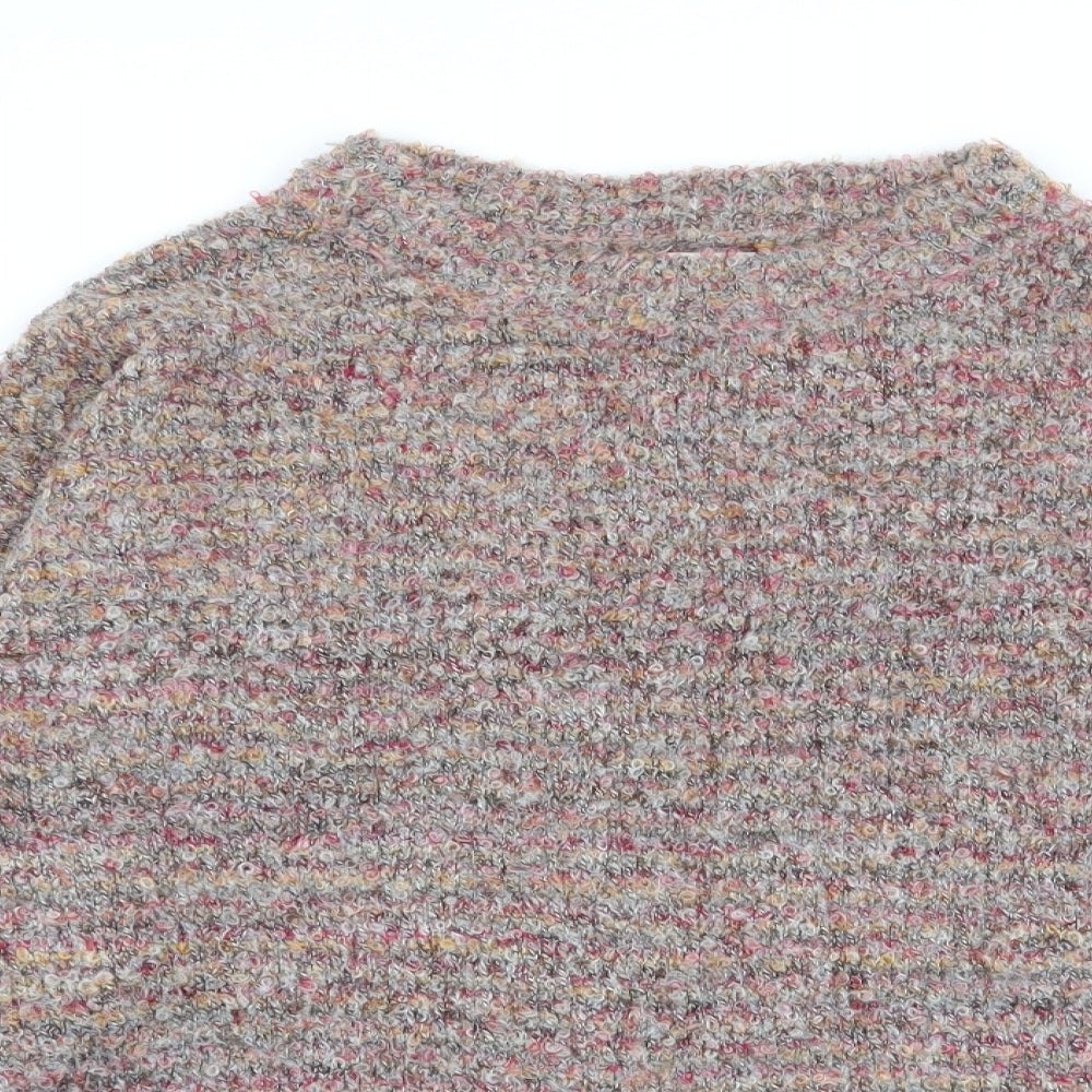 Jaqueline de Yong Womens Multicoloured   Pullover Jumper Size XL