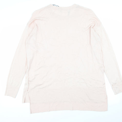H&M Womens Pink   Pullover Jumper Size L