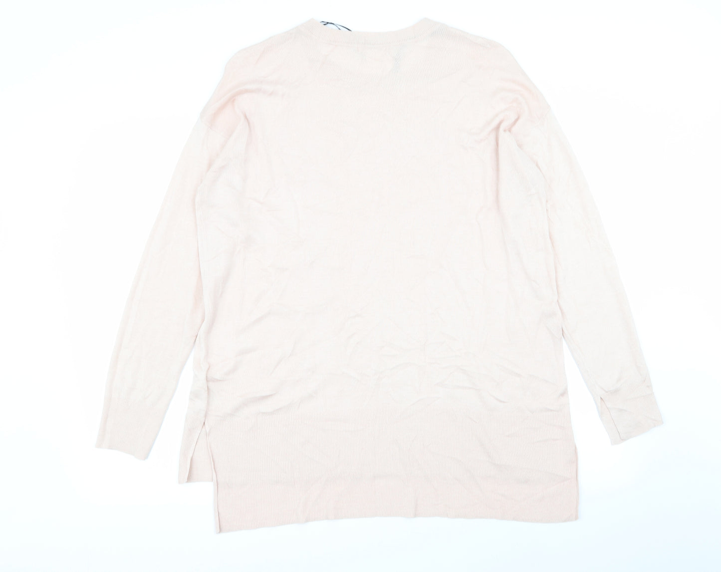 H&M Womens Pink   Pullover Jumper Size L