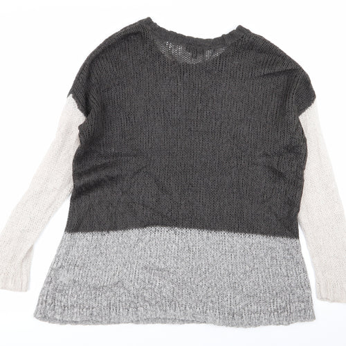 Topshop Womens Multicoloured   Pullover Jumper Size 10