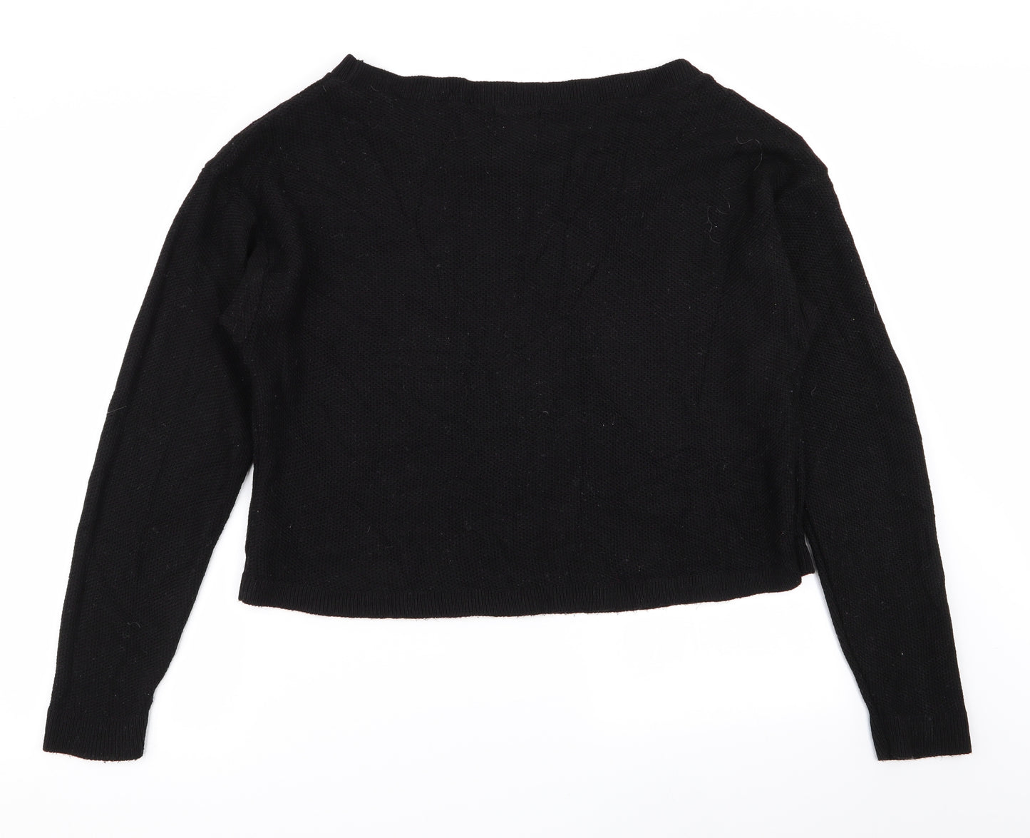 In the Style Womens Black   Pullover Jumper Size 14